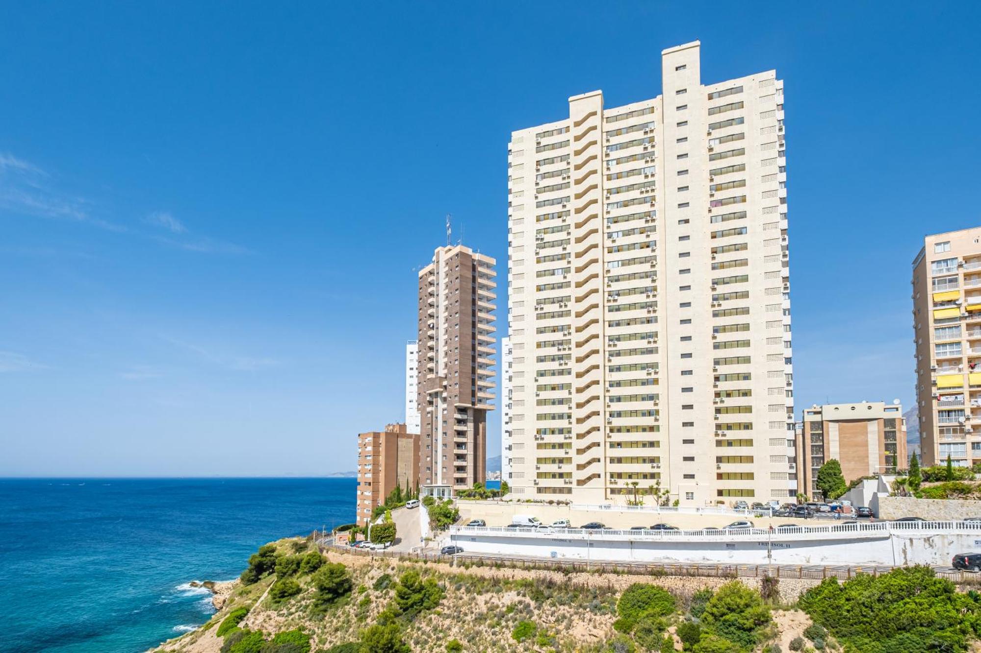 Trinisol Apartment Sea Views 6E Levante Beach Benidorm Buitenkant foto