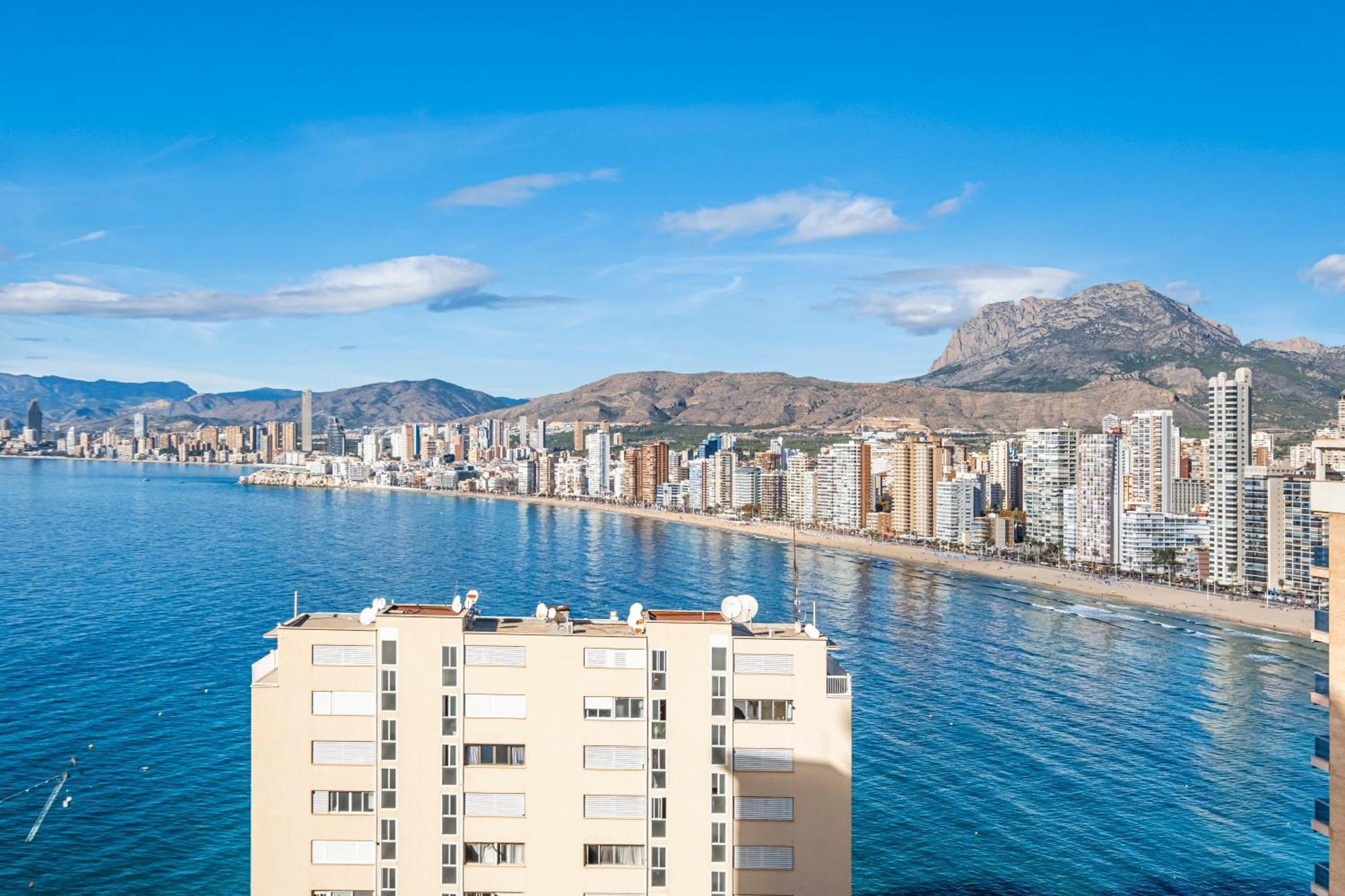 Trinisol Apartment Sea Views 6E Levante Beach Benidorm Buitenkant foto