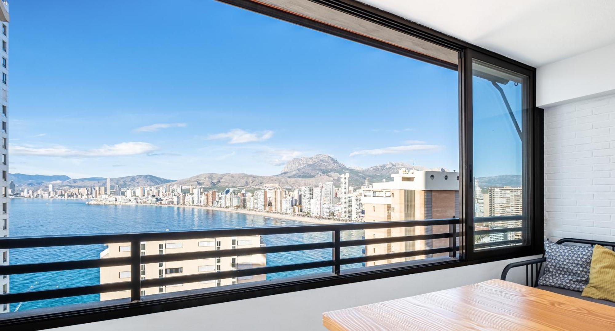 Trinisol Apartment Sea Views 6E Levante Beach Benidorm Buitenkant foto