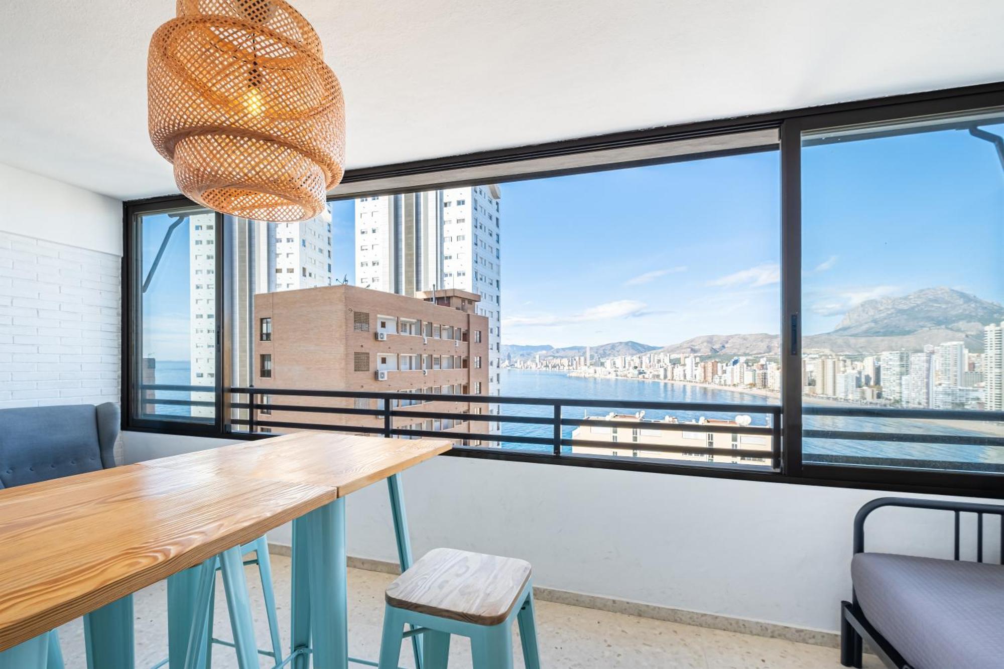 Trinisol Apartment Sea Views 6E Levante Beach Benidorm Buitenkant foto