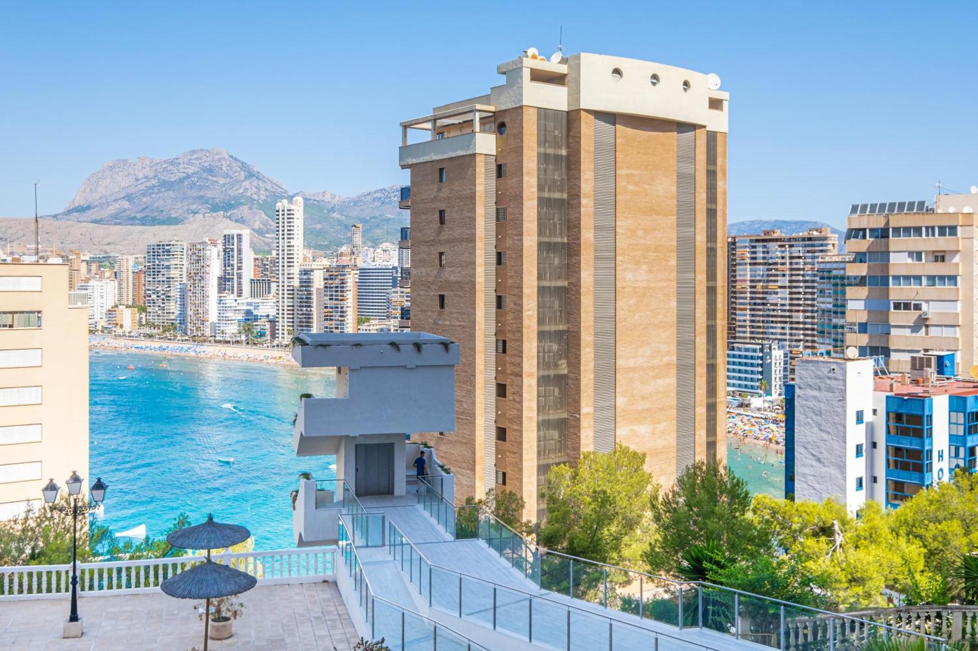 Trinisol Apartment Sea Views 6E Levante Beach Benidorm Buitenkant foto