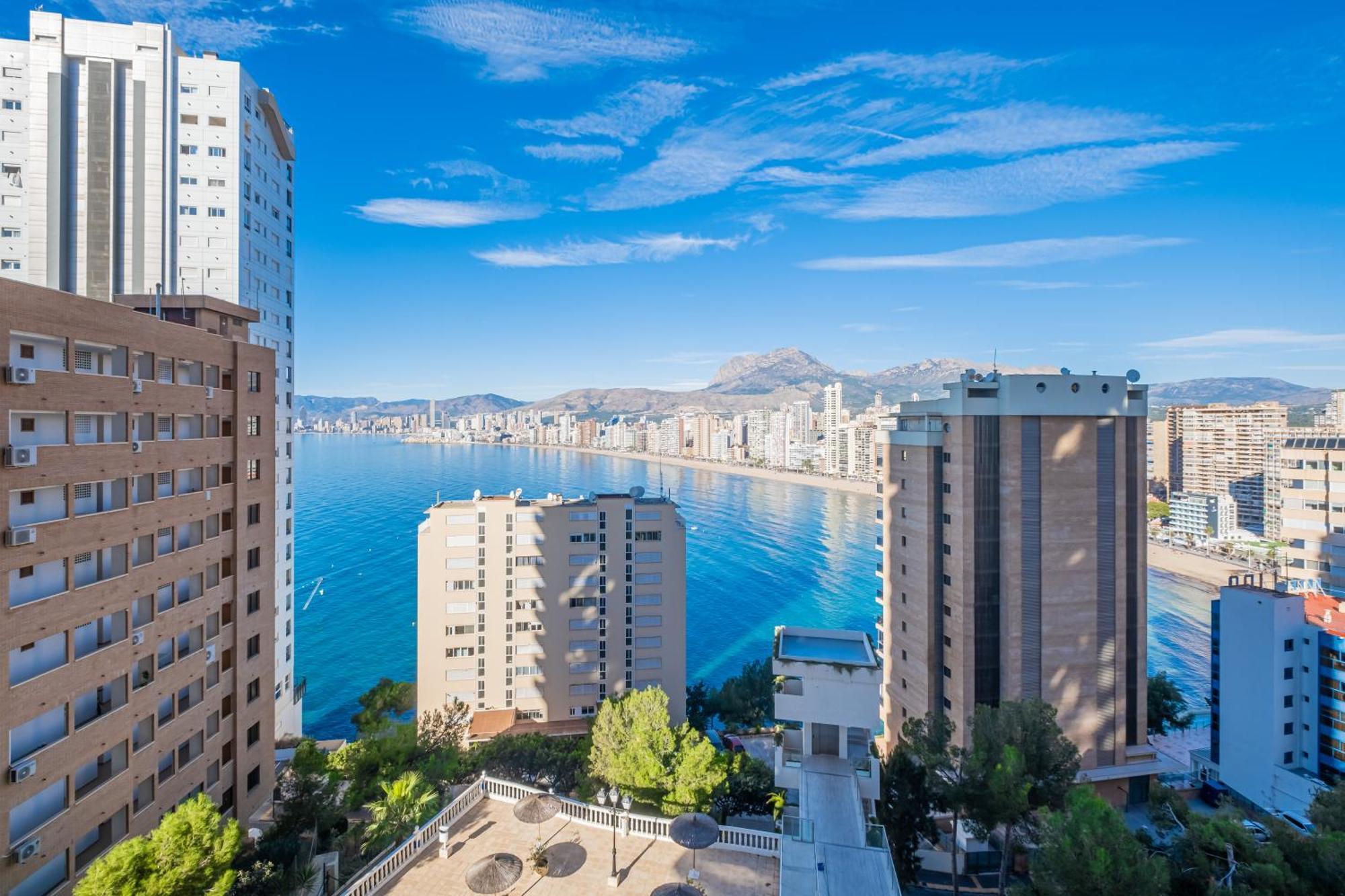 Trinisol Apartment Sea Views 6E Levante Beach Benidorm Buitenkant foto